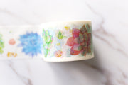 Succulent plants pattern washi tape/fun  washi tape/  Masking tape/ washi tape/Planner Supplies/planner accessories