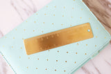 12cm Brass ruler, metal ruler, Drawing Ruler, kawaii stationery, student ruler, Back to School,travelers notebook accessories