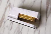 Acrylic Marble & Gold Stapler,Modern Office Desk Accessory,Acrylic stapler, office gift idea, minimalist gift idea