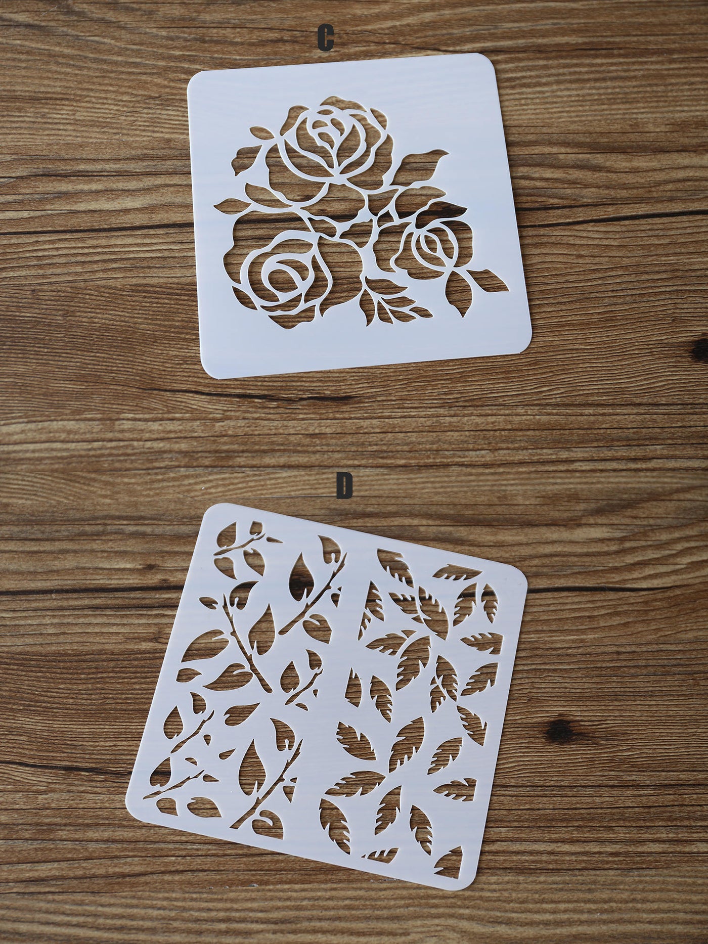 Planner Stencil, masking stencil /Bullet Journal Stencil,Stencil Template, Filofax Stencil, Metal, planner supplies, Wreath template Stencil