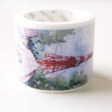 40mm x 8m Japan  Building Landmarks Washi Tapes/ city Washi Tape/Decorative Stickers / Masking tape/ japanese washi tape/Planner tape/OT070