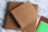 Spiral  Large Kraft Scrapbook Album,Instax photo album, DIY Blank album, wedding album, Kraft Scrapbook album,