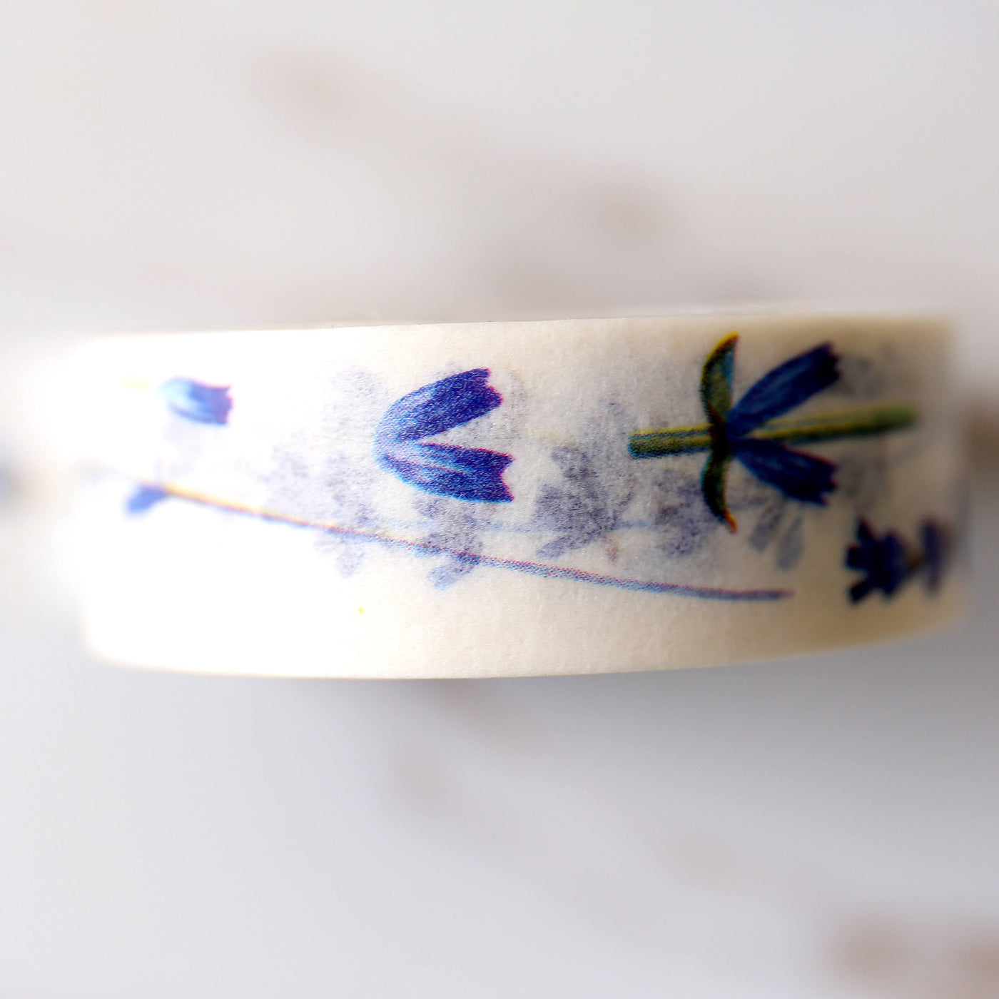 Purple Flower Washi Tape/ Floral Washi Tape/Striped Washi / Masking tape/ japanese washi tape/Planner Supplies/