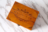 Nautilus Spiral Wax Seal Stamp/ Spiral Wax Seal Stamp/cute sealing stamp/beach wedding  gift box set