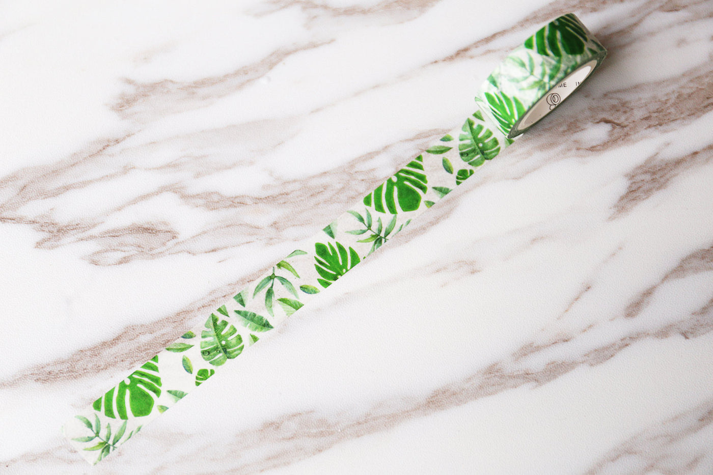 Tropical Forest Japanese Washi Tape / tropical leaves deco washi tape/ Masking tape/ japanese washi tape/Planner Supplies/OT056