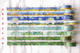Van Gogh Wheat Washi Tapes/ painting Washi Tape/Sower Washi tape  /Wheatfield with Crows Masking tape/ japanese washi tape/Planner Supplies