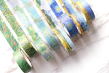 Van Gogh Wheat Washi Tapes/ painting Washi Tape/Sower Washi tape  /Wheatfield with Crows Masking tape/ japanese washi tape/Planner Supplies
