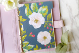 colorful flowers  Planner Dividers/A5 dividers /Personal dividers /Planner divider set /Filofax dividers /landscape painting dividers