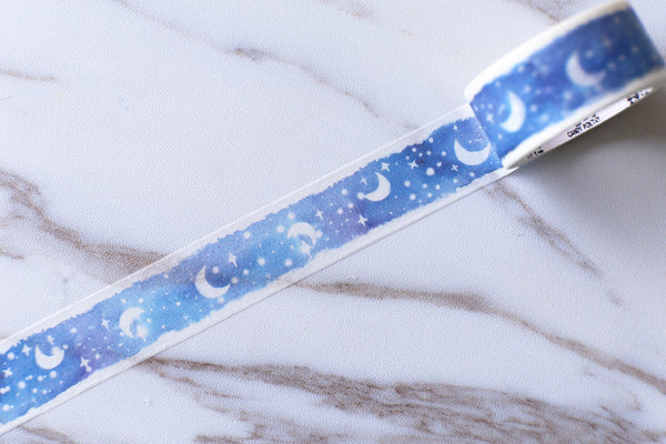 star Washi tape,/sky Washi tape, moon tape Washi Tape /Night washi tape/ Masking tape/  japanese washi tape/planner tape/OT071