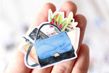 Bag stickers set/Luxury bags  Planner Stickers/ bags and Lipstick Filofax Stickers/country life  Flake Stickers/ stickers/