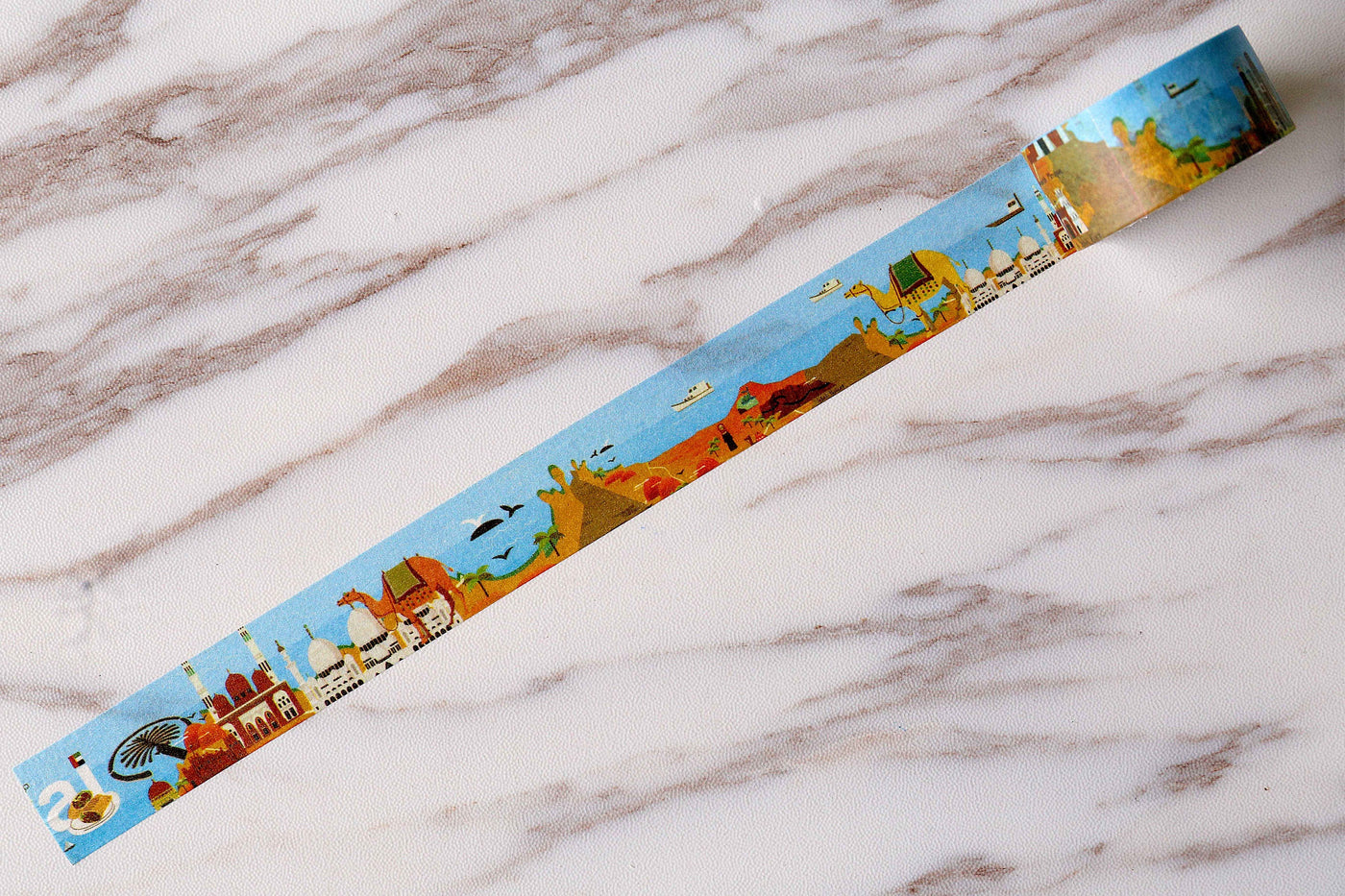 Dubai  Washi Tape  /City  Washi Tape /DIY scrapbook decorative Washi Tape  /The United Arab Emirates washi tape/  japanese washi tape/