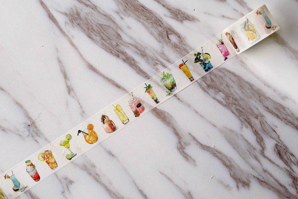 Drinks  Washi Tape/Summer ice drink Washi Tape/Summer drink  Washi  tape/ japanese washi tape
