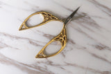 Gold butterfly shape Scissors /Gold Antique Vintage Scissors /embroidery scissors/cute stationery/planner accessories/cute stationery