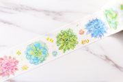 Succulent plants pattern washi tape/fun  washi tape/  Masking tape/ washi tape/Planner Supplies/planner accessories