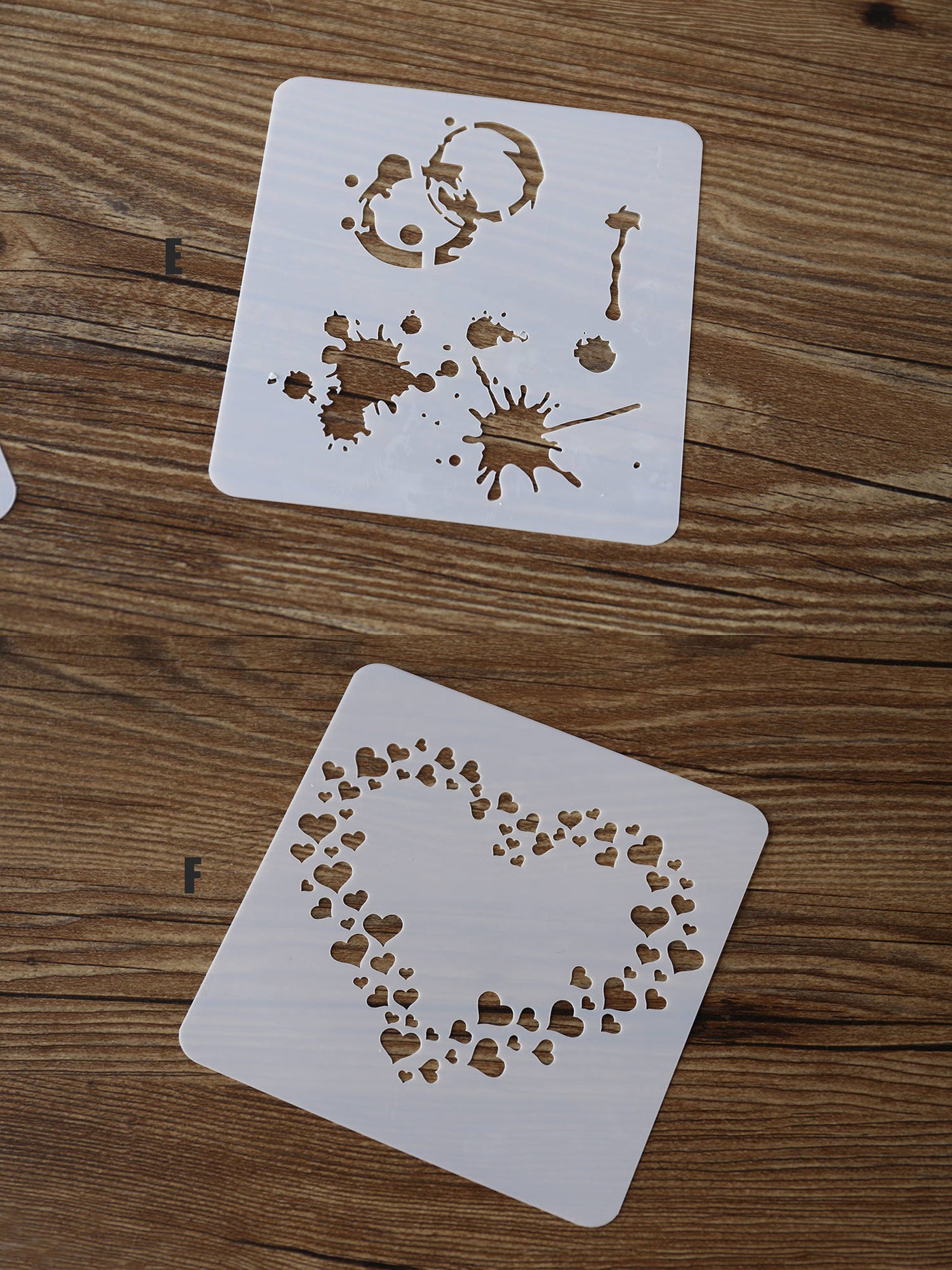 Planner Stencil, masking stencil /Bullet Journal Stencil,Stencil Template, Filofax Stencil, Metal, planner supplies, Wreath template Stencil