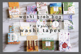 Washi Grab Bag / Random Pick washi tape /washi tape set/washi mystery bag/mystery grab bag