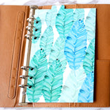 Leaves  Planner Dividers/A5 dividers /Personal dividers /Planner divider set /Filofax dividers /landscape painting dividers