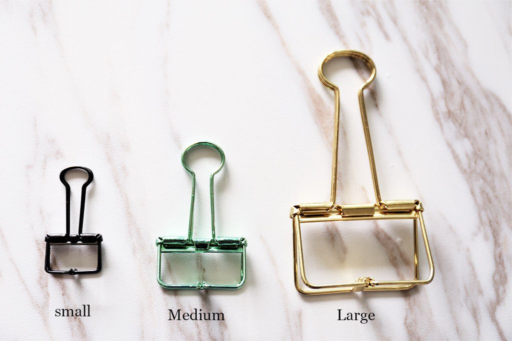 Medium Metal Binder Clips