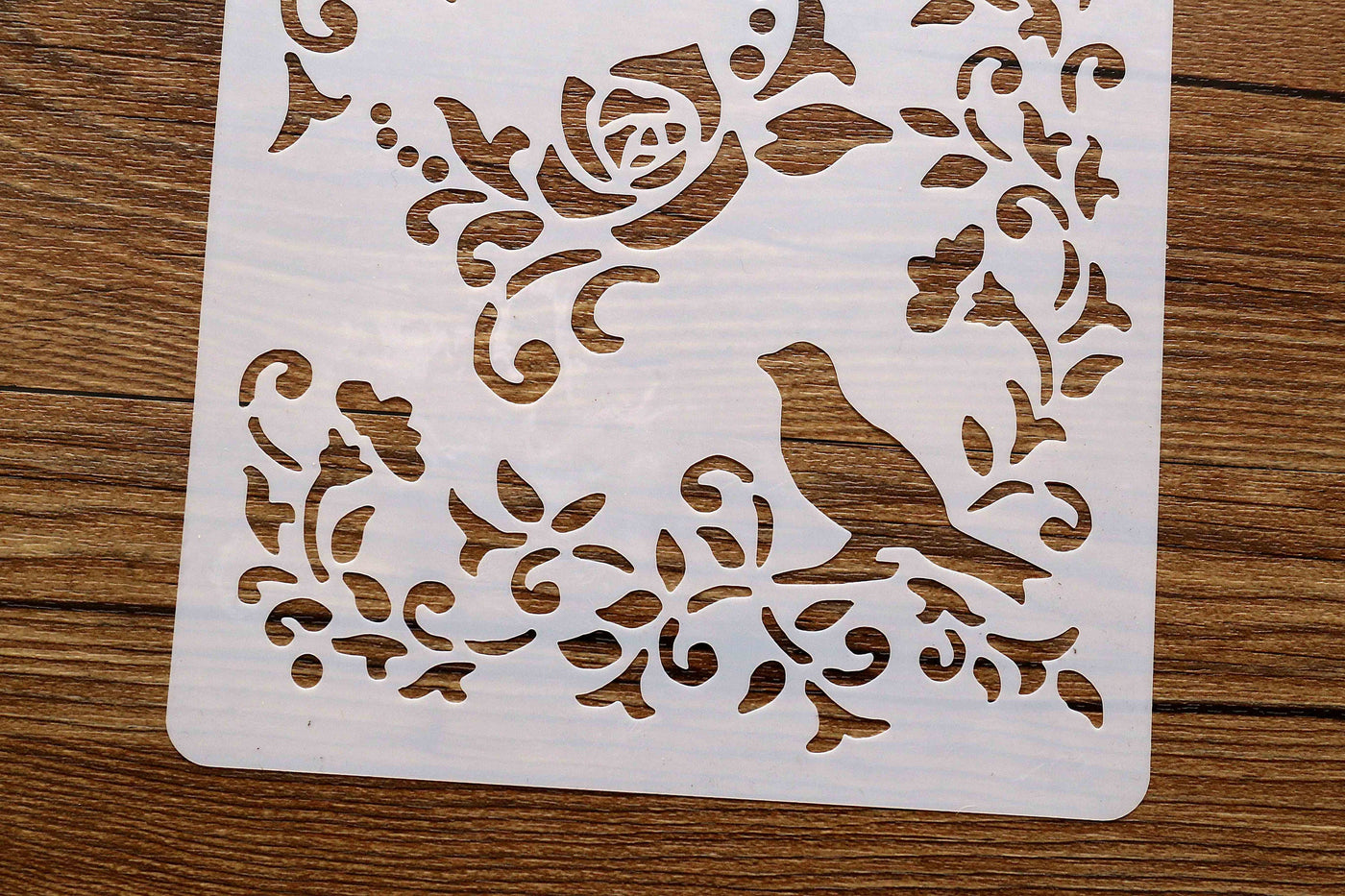 Bird Stencil/ Leaf, Flower Stencil/Planner Stencil, masking stencil /Bullet Journal Stencil,Stencil Template, planner supplies,