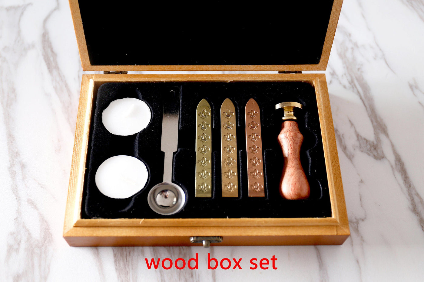 Big Swirl Wax Seal Stamp/ocean wave Wax Seal Stamp/symbol sealing wax/birthday or wedding gift box set