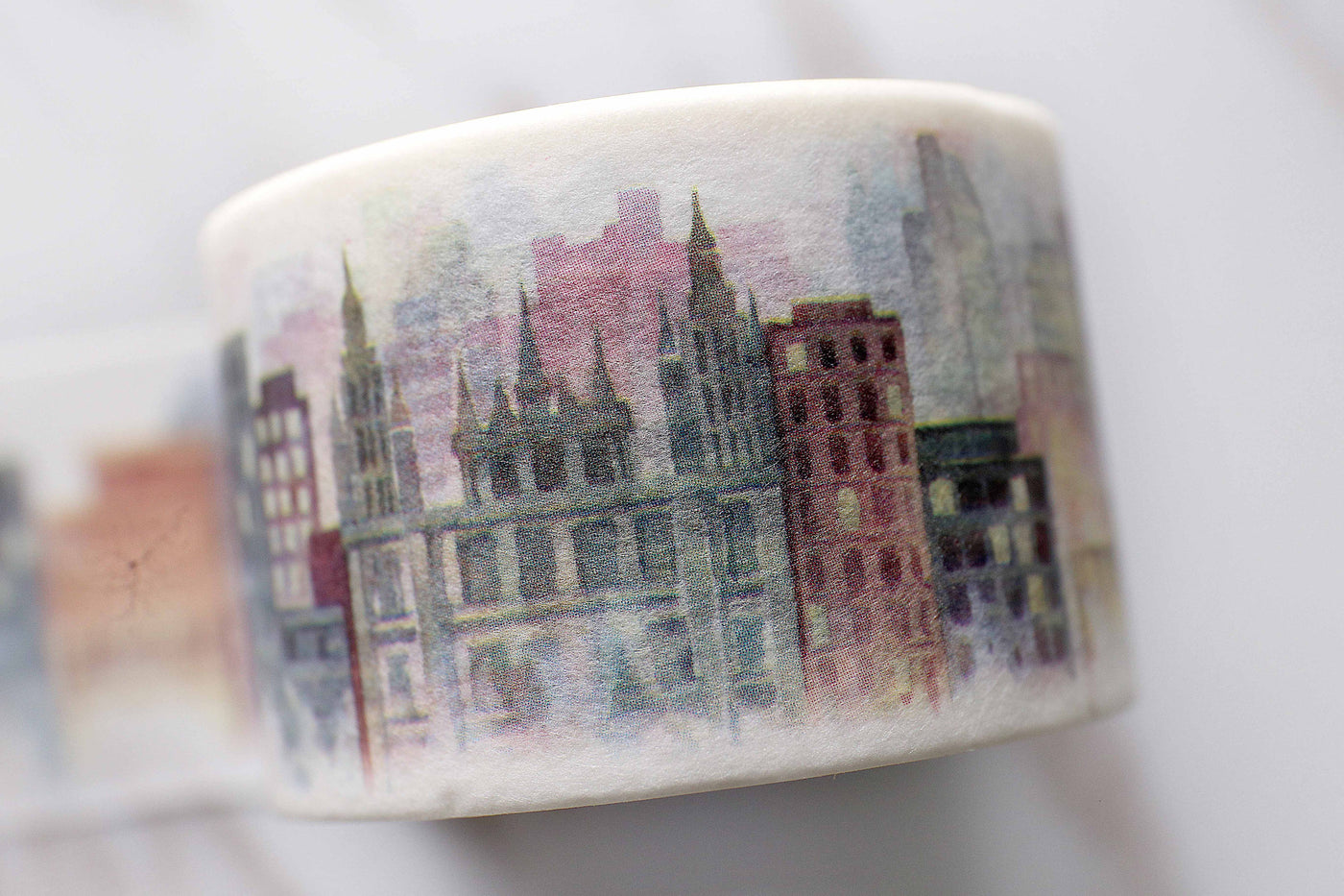 Gog City  Washi Tape / fog City Masté Masking Tape/Building washi tape /Retro Japanese stationery /wide washi tape