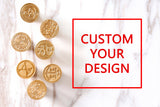 Custom your own logo  Wax Seal box set /wedding gift box set  wedding Wood Gift Box /birthday gift box