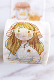 Cooking Girl washi tape/kitchen girl washi tape/food washi tape/Junior Master Chef washi tape/ japanese washi tape/planner tape/