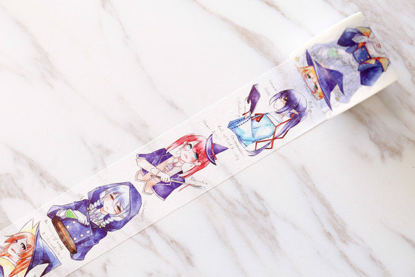 Magic School Washi Tape/Japanese Washi Tape /Japanese girls  Washi Tape/Magic girls washi tape /deco tape