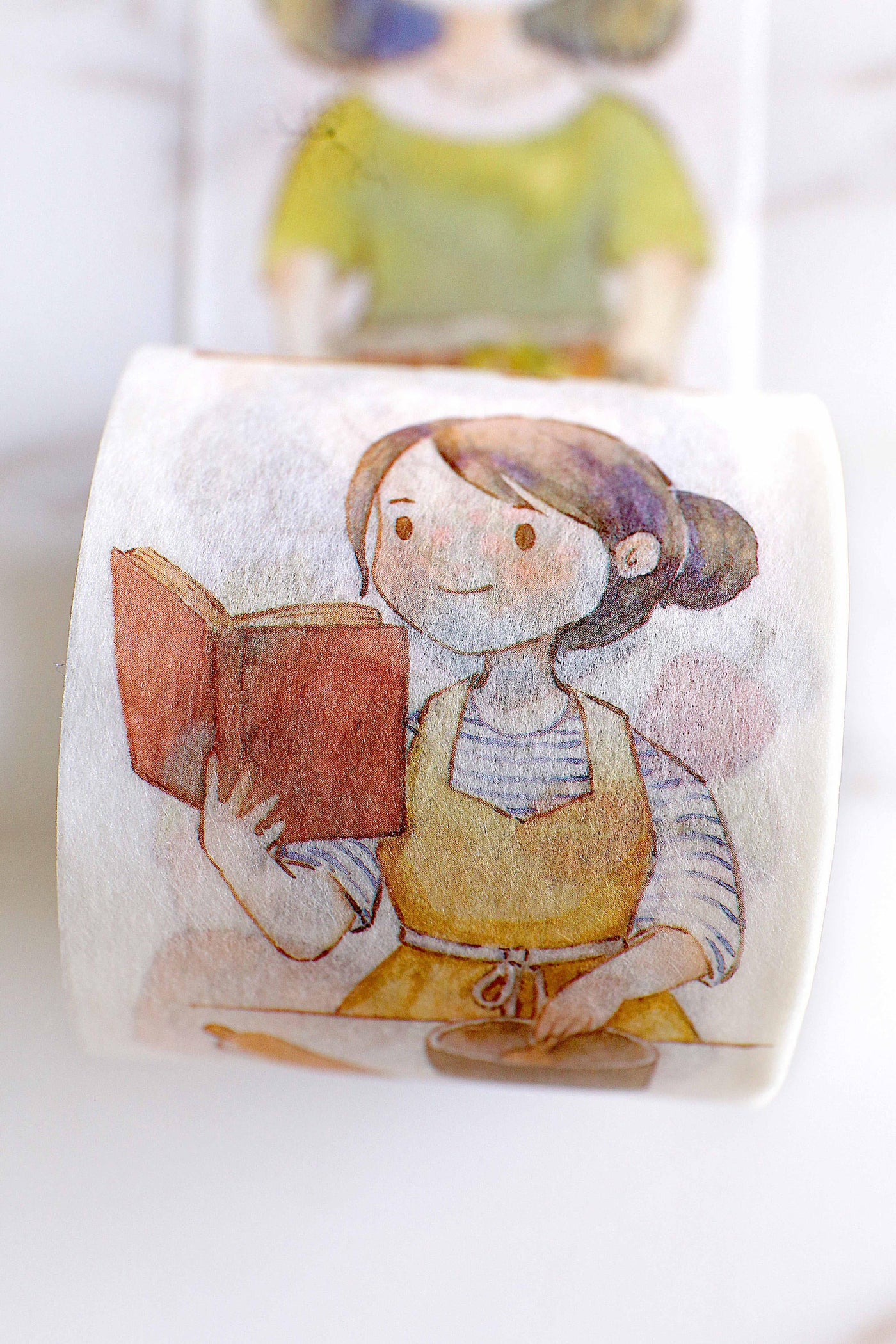 Cooking Girl washi tape/food washi tape/kitchen girl washi tape/japanese washi tape/Deco tape/girl Masking Washi Tape