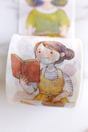 Cooking Girl washi tape/food washi tape/kitchen girl washi tape/japanese washi tape/Deco tape/girl Masking Washi Tape