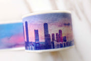 Metropolis washi tape /day light City~ Washi Tape/trip washi tape/city washi tape /Masking Deco tape/scrapbooking stickers