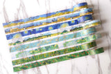 Van Gogh Wheat Washi Tapes/ painting Washi Tape/Sower Washi tape  /Wheatfield with Crows Masking tape/ japanese washi tape/Planner Supplies