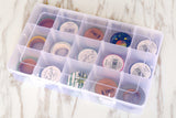Washi tape Storage Case /Washi Tape Organizer/ Masking Tape Organizer / Washi Tape Holder/Plastic Storage Box Cosmetic Case