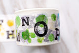 Watercolor Alphabet Washi Tape /colorful Alphabet Washi Tape/ Japanese Washi Masking Tape/Scrapbooking tape