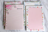 A5 Floral theme Planner Inserts /A6 Floral  Weekly Inserts /date  Inserts/To do list/dot insert planners /colorful flowers planner insert