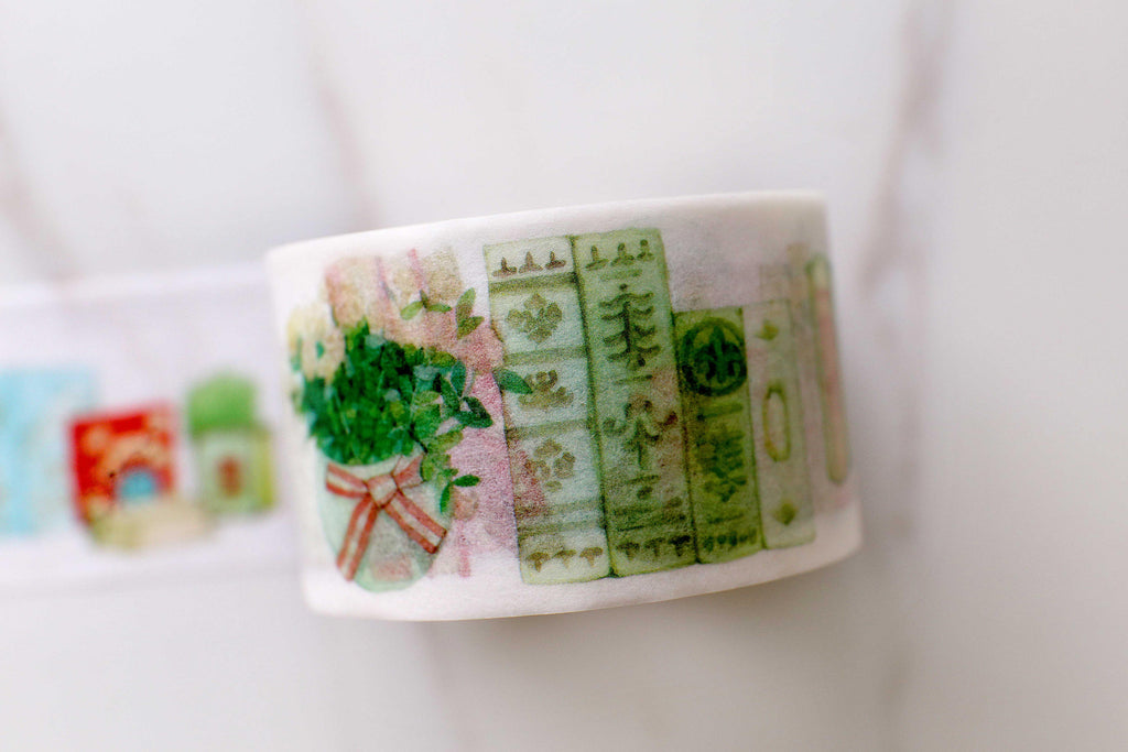 Books Washi Tape /classic book washi tape/diary washi tape/deco  tape/planner washi tape/album emblishment