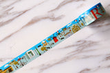 Paris  Washi Tape  /city  Washi Tape /France Washi Tape  Masking tape/  japanese washi tape/planner tape/
