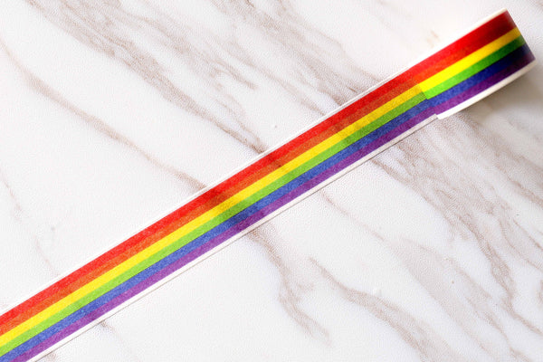 rainbow Washi tape/Crafting washi  Tape /Scrapbooking Supply/deco washi tape/