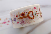 Love Chain  Washi Tape /Japanese washi Tape/Love  Jewelry String Washi Tape /key washi tape/Decorative Stickers /DIY scrapbook washi tape