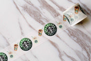 Coffee Washi Tape /delicious coffee washi tape/space time washi tape /Japanese washi Tape/Decorative Stickers /Canberra Masking tape/