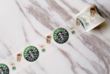 Coffee Washi Tape /delicious coffee washi tape/space time washi tape /Japanese washi Tape/Decorative Stickers /Canberra Masking tape/