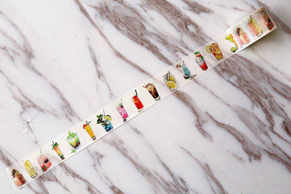 Drinks  Washi Tape/Summer ice drink Washi Tape/Summer drink  Washi  tape/ japanese washi tape