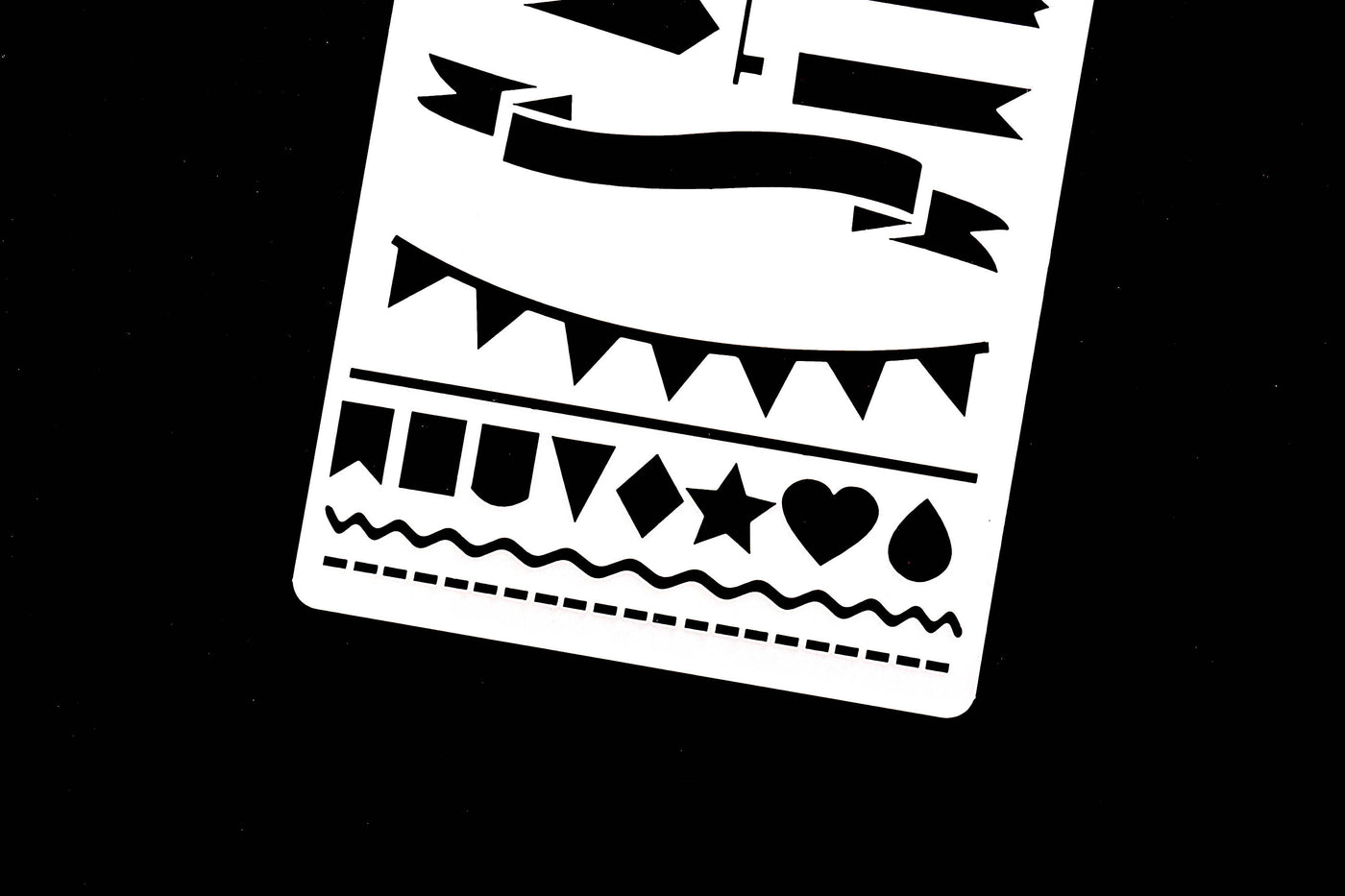 Hope  stencil /Journal Stencil /Notebook Stencil/ key stencil /banner stencil /Bullet Journal Stencil/ plastic Stencil