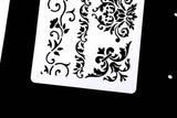 Fleur flower stencil /Journal Stencil /Notebook Stencil/flowers  stencil /Bullet Journal Stencil/Branch stencil