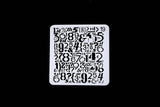 Number  stencil /date Journal Stencil /Notebook Stencil/ symbol stencil /Bullet Journal Stencil/ plastic Stencil