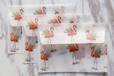 Flamingo  clear envelopes  /Flamingo  envelopes /animal clear Envelopes/ retro  Clear Envelopes /A2 Glassine Envelopes