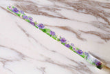 Lotus washi tape/  Purple Washi Tape/Purple Lotus washi tape/Purple Plant Washi Tape / Masking tape/ japanese washi tape