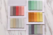 Colorful Sticky Notes/Seasonal Fade Color Sticky Note/planner sticky notes/Notepads, Memo Pads, Reminder Notes,/Memo Pad Stickers