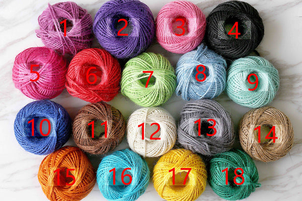 Valdani Pearl Cotton/Embroidery Thread/ felted wool/ Wojciechowski/hand-dyed wool/egg pattern