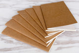 13PCS Passport Traveler's Notebook Insert/Midori Refills/Midori Insert /Paper Refill for Midori/Small Kraft Journals, Blank/Lined Notebook